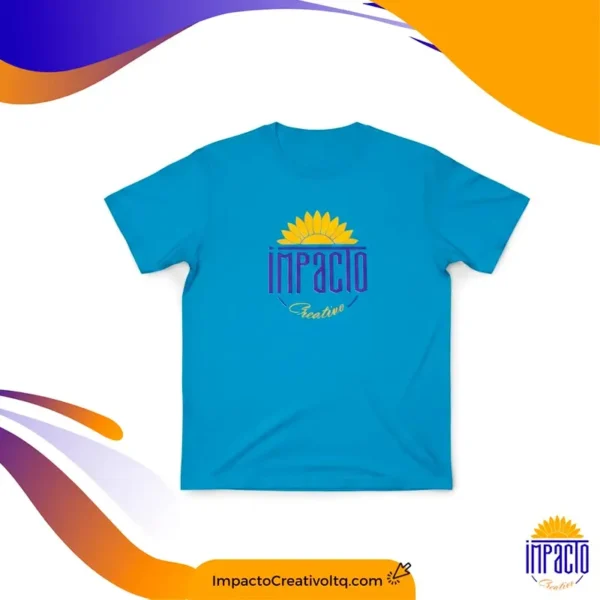 Camisa Estampada Azul