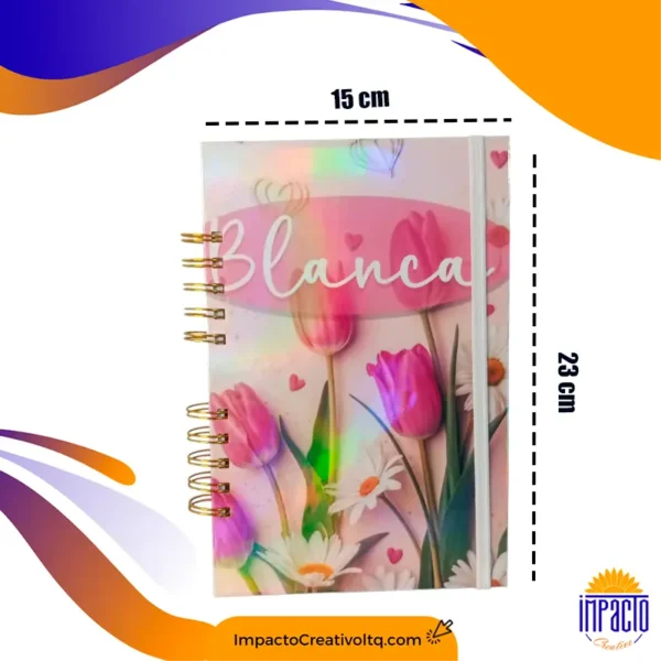 Planificador tipo Agenda Personalizada (Tamaño A4)